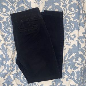 Talbots petite pull on black jeggings